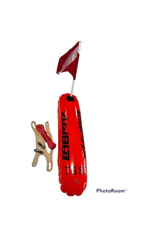 Labrax Dalgıç Şamandrası - Kasnaklı Set Kırmızı