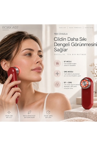 Robx A07 Yeni Nesil Rf Ems Cilt Sıkılaştırıcı Ve Kırışıklık Yüz Ve Vücut Aleti