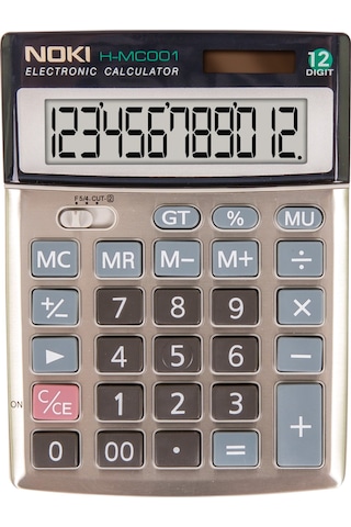 Noki H-MC001 Masaüstü 12 Hane Hesap Makinesi