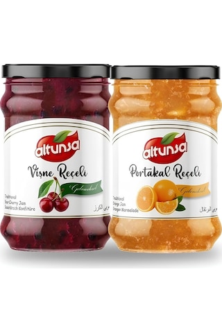 Altunsa Vişne + Portakal Reçeli 2 x 380 G