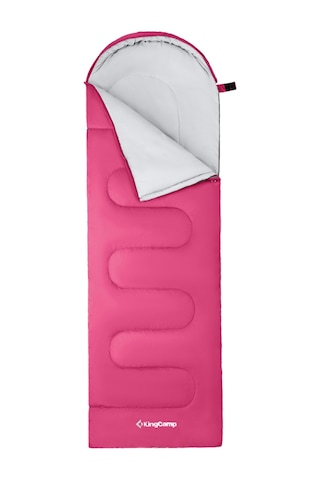 Kingcamp Oasis 250 Ultralight Uyku Tulumu Rosered Sol F. Pembe