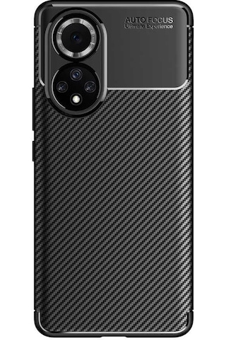 Zore Huawei Nova 9 Kılıf Msra Negro Silikon Kapak - Siyah Siyah