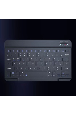 Springsun 10.1 İnç Kablosuz Bluetooth Klavye - 3 Sistem Uyumlu, Şarj Edilebilir, Taşınabilir Ve Renk Seçenekli