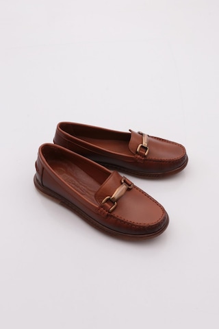 Venüs 26484109y Kadın Deri Loafer Ayakkabı Taba Ç