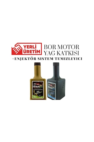Mannbor Nano Gold Bor Elmas Yağ Katkısı Enjektör Temizleyi.250Ml