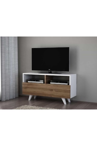 Dekorister Novella K3 Tv Ünitesi Beyaz-Ceviz
