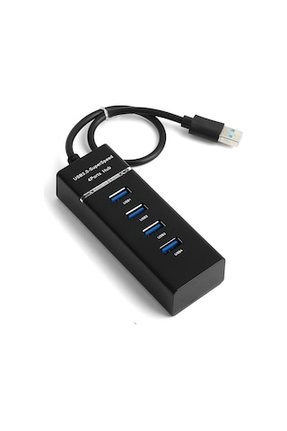 BK Teknoloji 4 Port USB 3.0 Çoğaltıcı Çoklayıcı Hub Siyah