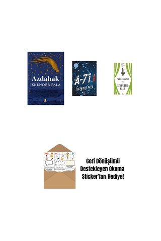 Azdahak + A-71 + Vali Hanım Ciltli + Okuma Sticker'ları