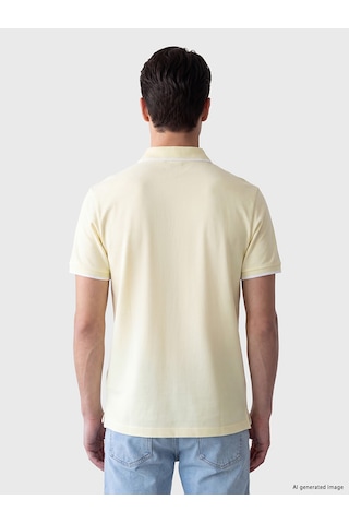 Lcwaıkıkı Classic Turuncu Polo Yaka Standart Fit Erkek Tişört