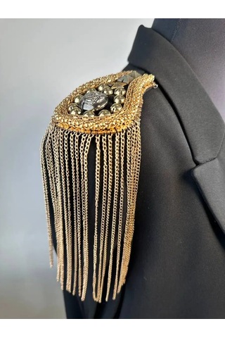 Slubov'u Epiletler 2 Adet, Ceket Broşu 106587739 Altın Rengi