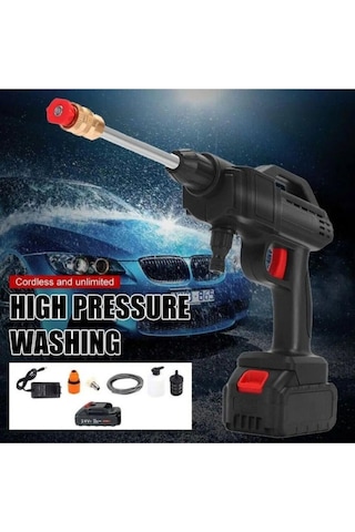 Kablosuz Yüksek Basınçlı Su Tabancası Şarj Edilebilir Dmb