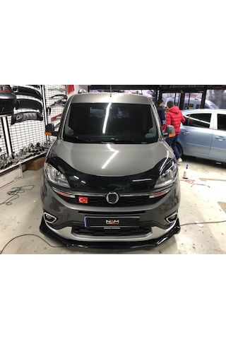 Fiat Doblo Kaput Rüzgarlığı D4 Kasa 2015 Sonrası Parlak Siyah