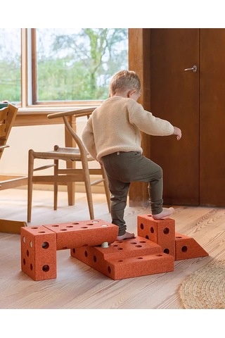 Modu Explorer Set - Turuncu Tozlu Yeşil M-set-exp-bo-dg