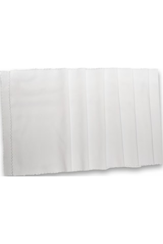 100 Adet Mikrofiber Gözlük Temizleme Bezi A Kalite Beyaz Renk