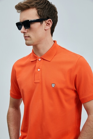 Lufian Erkek Polo Yaka T Shirt 111040206 Turuncu Turuncu