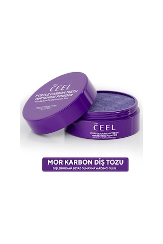 The Ceel Diş Beyazlatıcı Aktif Mor Karbon Diş Tozu 50 gr
