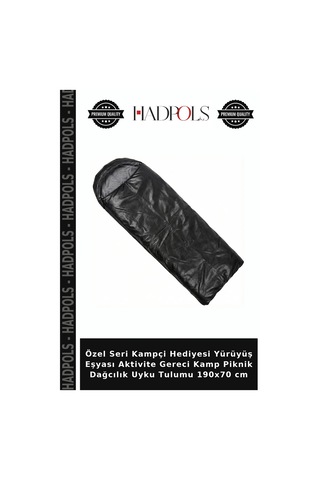 Özel Seri Kampçi Hediyesi Yürüyüş Eşyası Aktivite Gereci Kamp Piknik Dağcılık Uyku Tulumu 190x70 Cm Çok Renkli