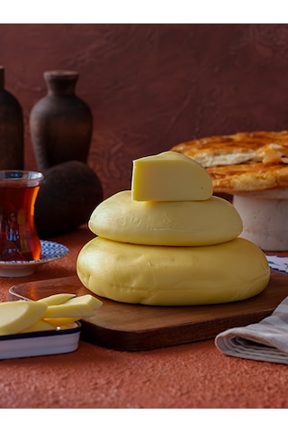 Kars Göbek Kaşar Peyniri - Şirden Mayalı 1 Kg