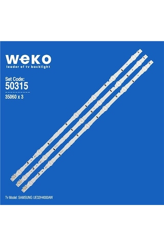 Wkset-5315 35060x3 Samsung 2014svs32hd 3228 07 Rev1.3 131212 3 Adet Led Bar Tvnizi Açıp İçindeki Led Barla Birebir Aynısı Olduğunu Görmeden Almayınız. Sonrasında İade Almamaktayız. Beyaz