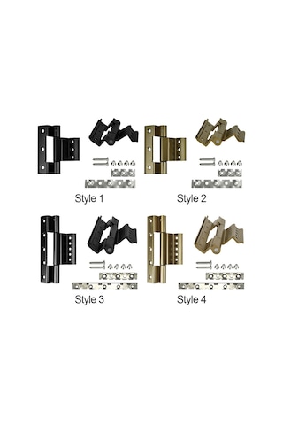 Paslanmaz Dolap Menteşeleri, 180 Derece Kapı Menteşeleri, A Stil 1,