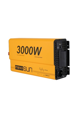Linetech Mexxsun Tam Sinüs İnverter 24v 3000w