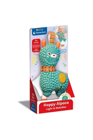 17505 Baby Clementoni - İnteraktif Lama Oyuncak Renkli