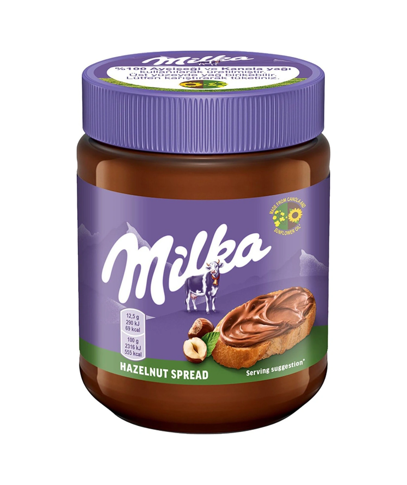 Milka Kakaolu Fındık Ezmesi 350 Gr X 4 Adet