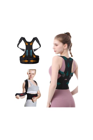 Multiflexpro Ortopedik Vücut Sırt Omuz Bel Destekleyici Kambur