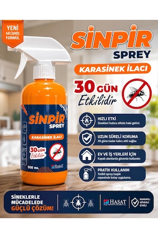 Sinpir Spray 500 Ml Kara Sinek İlacı