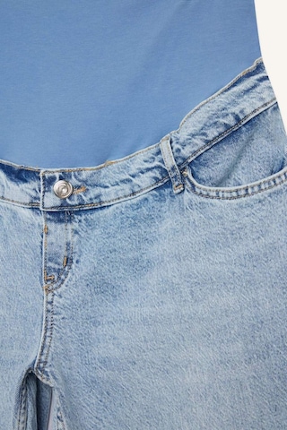 Defacto Straıght Fıt Beli Lastikli Bilek Boy Jean Yıkamalı Hamile Pantolon H2077ax26smnm39