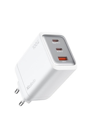 Ch-0120 Gan Serie 100w 2c1a Mini Gan Şarj Cihazı Eu Plug Beyaz