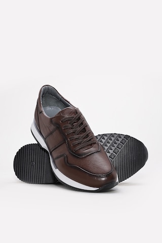 Fast Step Hakiki Deri Erkek Casual Ayakkabı 241ma1990 Kahve