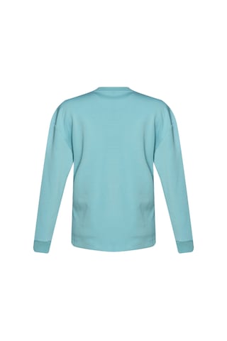 Hummel Melton Sweatshırt 922417-7443 Mavi
