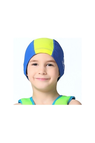 Dm 1101 Orta Yaş Çocuk Yazlık Derinleştirici Güneş Korumalı Yüzme Bonesi Sarı Sarı
