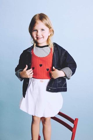 Defacto Polo Yaka Ceket Kız Bebek H2666a526smnm34 Mavi-nm34