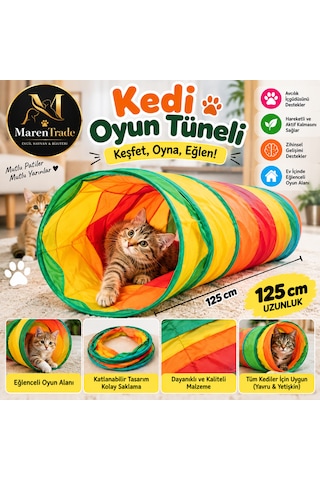 125 Cm Katlanabilir Kedi Oyun Tüneli Renkli Kedi Tüneli Oyuncağı Eğlenceli Ve Dayanıklı S Şeklinde 125 Cm Katlanabilir Kedi Oyun Tüneli Renkli Kedi Tüneli Oyuncağı Eğlenceli Ve Dayanıklı S Şeklinde