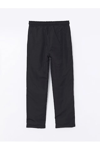 LC Waikiki Lcw Kids Siyah Beli Lastikli Polar Astarlı Erkek Çocuk Pantolon