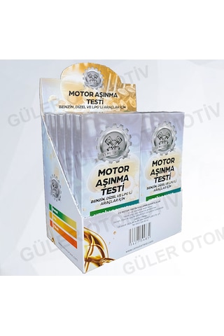 Cs Motor Aşınma Testi - Avantajlı 10'lu Paket