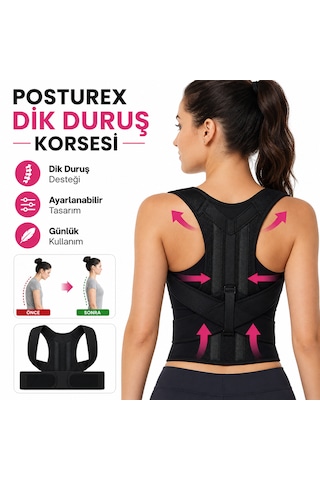 Posturex Dik Duruş Korsesi M Beden