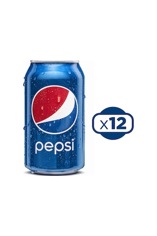 Pepsi Kola 330 Ml X 12 Adet