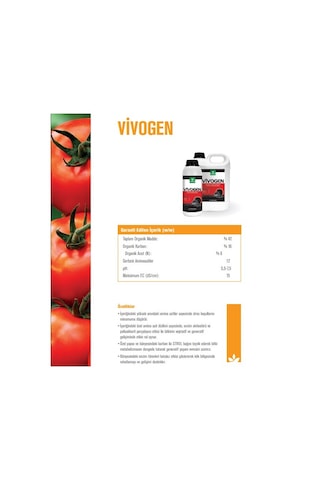 Vivogen | Hayvansal Menşeli Amino Asit 1 Litre