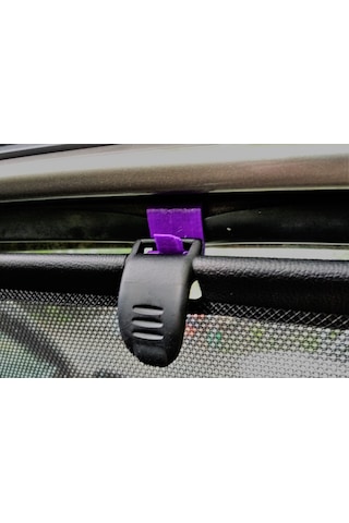 Renault Megane Fluence Arka Makam Perde Güneşlik Tutucu Klips - 3d