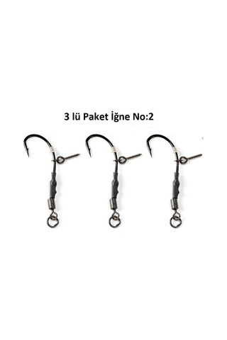 Extra Carp Rig 777P No:2 (3 adet)