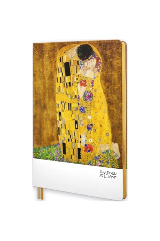19x25 Ciltli Gallery - Klimt The Kiss Çok Renkli
