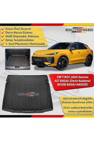 Vw T-roc Bagaj Havuzu Troc Alt Bagaj Düşük Kademe 2026 Sonrası Bosse Vw T-roc Bagaj Havuzu Troc Alt Bagaj Düşük Kademe 2026 Sonrası Bosse