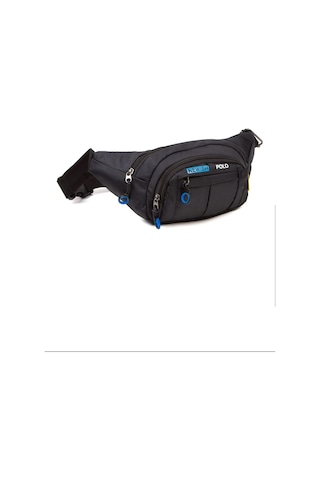 Tuldar Deri Usb Kulaklık Çıkışlı Crossbody Çapraz Göğüs Omuz Ve Bel Çantası Tul360 Siyah - Mavi