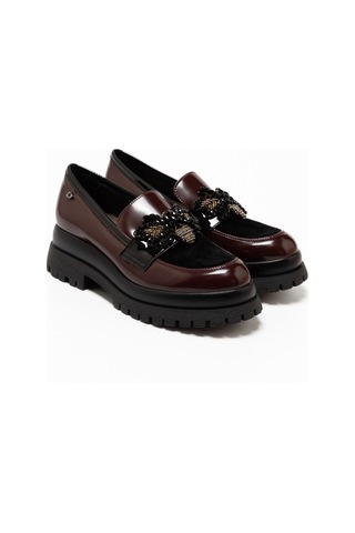 Granada Nero Oxford Klasik Kadın 2p5775ds Donna Serena 5775ds Oxof Granada Nero