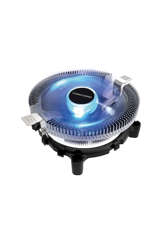 Concord C 893 Işıklı Blue Universal Lga Cpu İşlemci Fanı