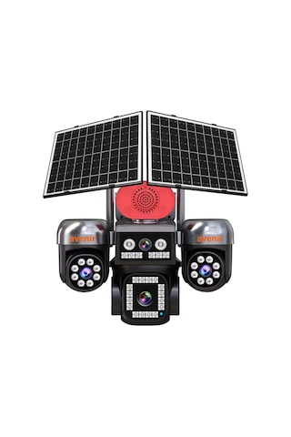 Avenır 12mp Av-s446 4 Kameralı 3ptz 4g Solar Kamera