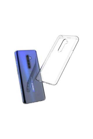 Adige Oppo Reno2 Z Kılıf Kamera Korumalı Süper Silikon